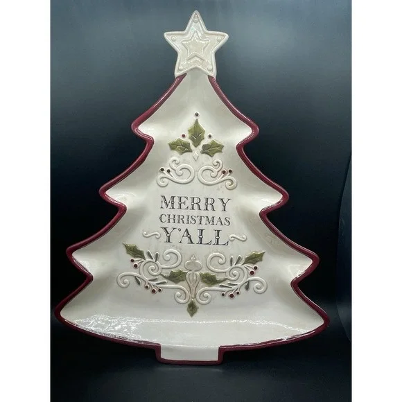 Grasslands Road "Merry Christmas Y'all" Platter